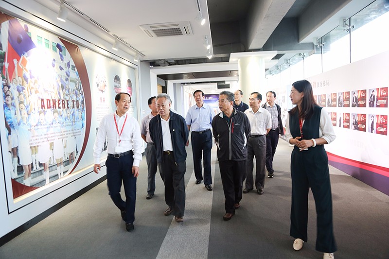 山东省关工委领导一行来澳门49码十二生肖玩法规则调研